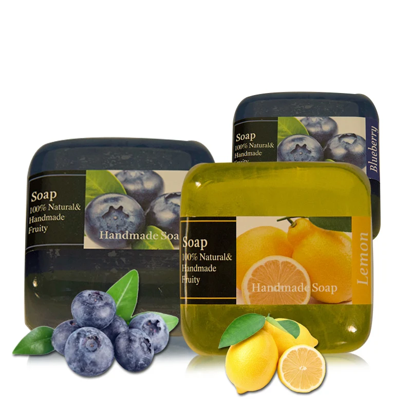 natural complexion Fruity aroma soap bar with moisturizing formula and olive oil