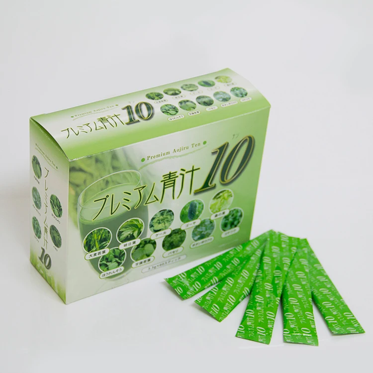 Japan food beverage exporter healthy green juice supply 11 vitamins