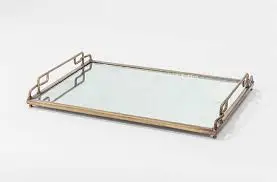 Luxury Metal Trays Handmade Platters And Serving Ware Best Quality Serving Trays Metal For Hotel Restaurant Customized Trays