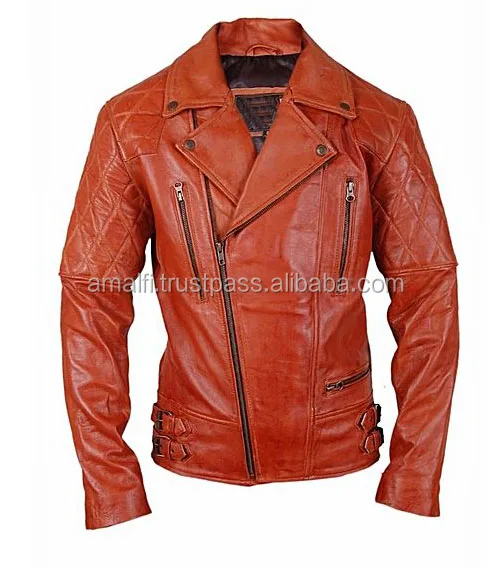 Mens Genuine Leather Jacket, Men leather jacket made in sialkot