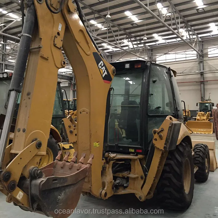 used backhoe loader caterpillar 450E for sale, CAT 450E backhoe loader