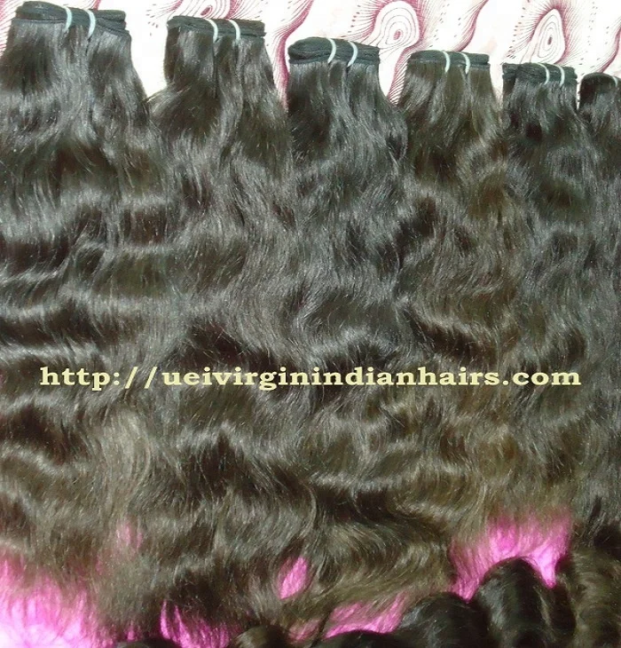  Оптовая продажа необработанные прямые индийские натуральные волосы от индийских храмов