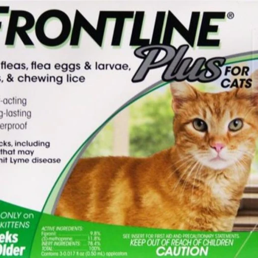 Flea, Frontline-Plus-Flea-And-Tick-Control-For-Cats Kittens Flea, Tick, Pest Control