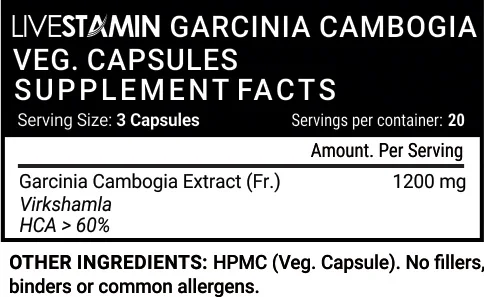 Garcinia Cambogia Herbal Extract 60 % HCA For Weight Loss Slimming Capsules Appetite Suppressant Private Label GMP ISO