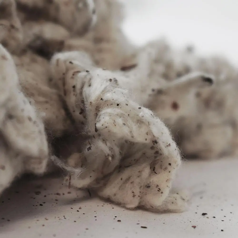 High Quality Raw White Licker In Cotton Waste from India