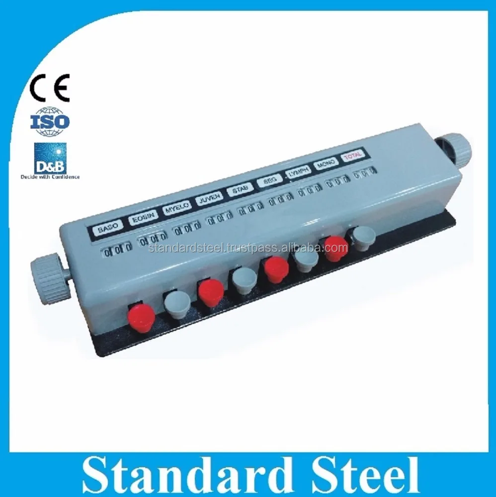 manual blood cell counter Differential blood cell counter 8 key