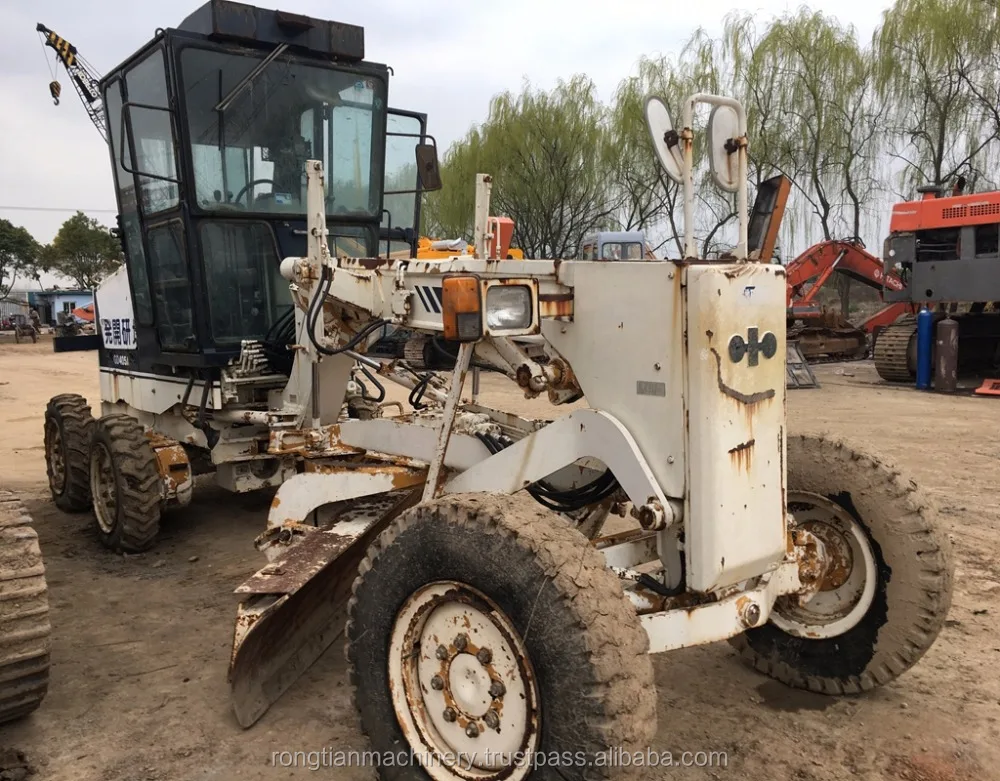 Strong Power Construction Equipment Komastu GD405 Model for heavy work / Working Condition Motor Grader for sale