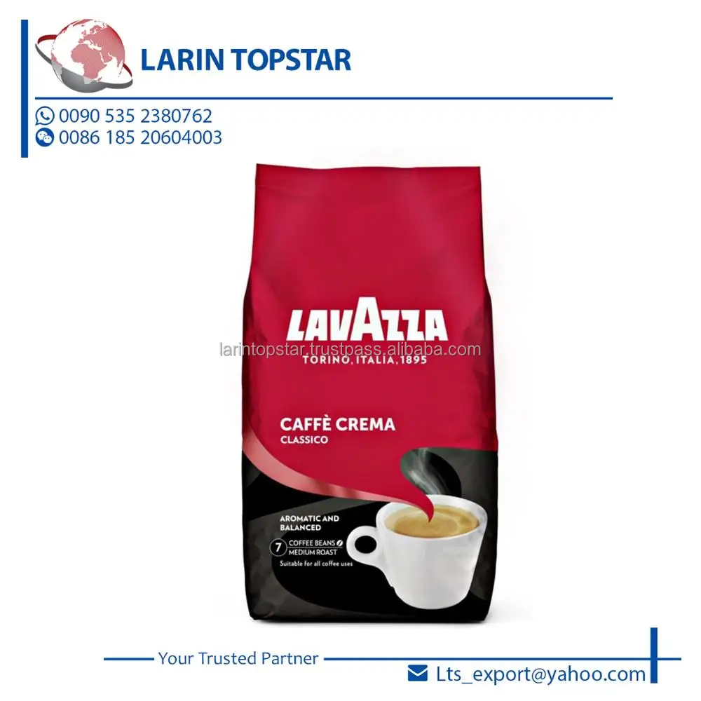 Lavazza Caffe Crema Classico 1kg Beans Coffee