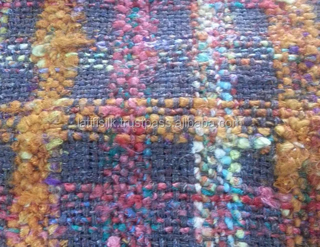 Handmade Throws made from handspun yarn vintage bohemian nordic for home decoration bed sofa couch garden interior  decoration