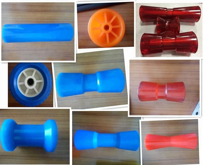 Elastic boat bottom wheel boat trailer rollers boat trailer roller bed bottom guid rollers