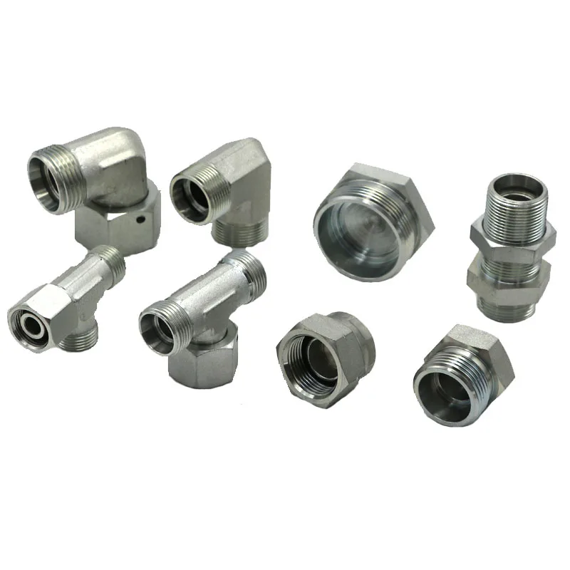 high quality steel hydraulic fitting and adaptor