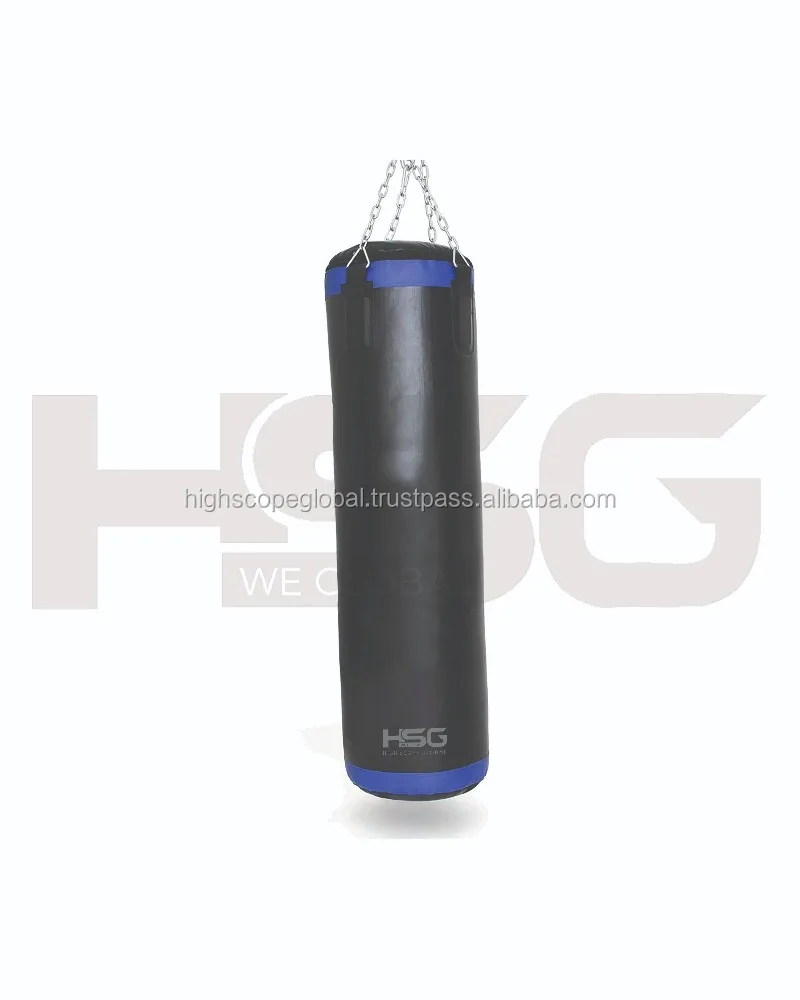 Best Quality Boxing Punching Bag MMA unfilled PU Leather Muay Thai Martial art club KickBoxing bag