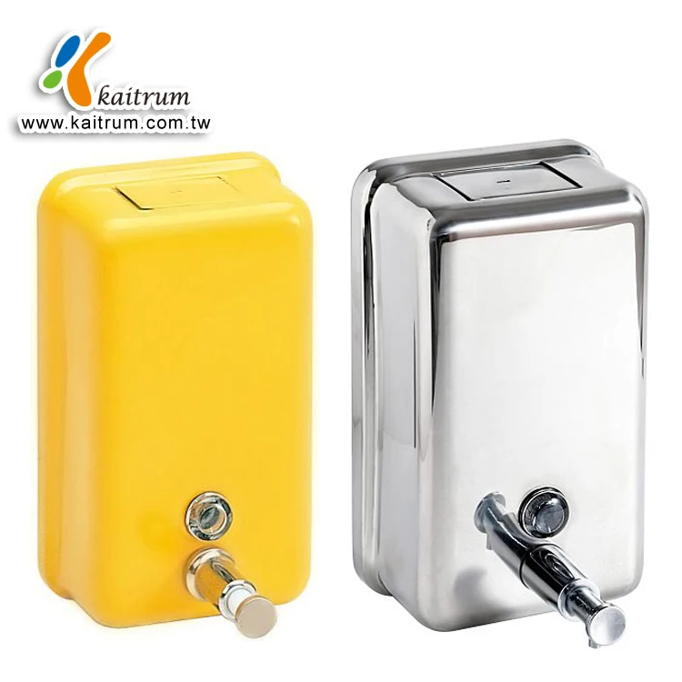 Bathroom hardware 1200ml 304 gradeStainless steel wall mount soap dispenser