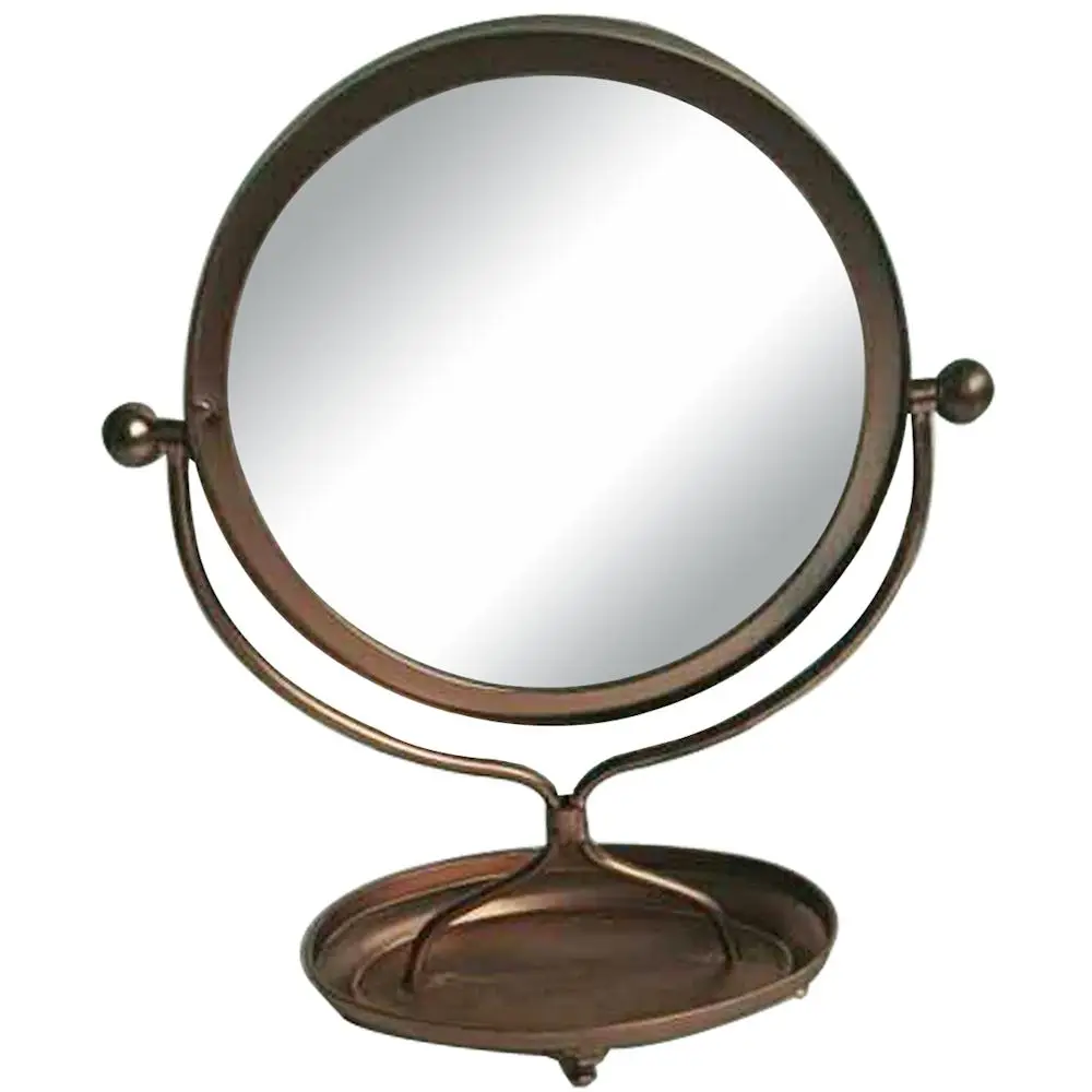 Classic Circle Double Side Makeup Beauty Magnifying Cute Vanity Mirror
