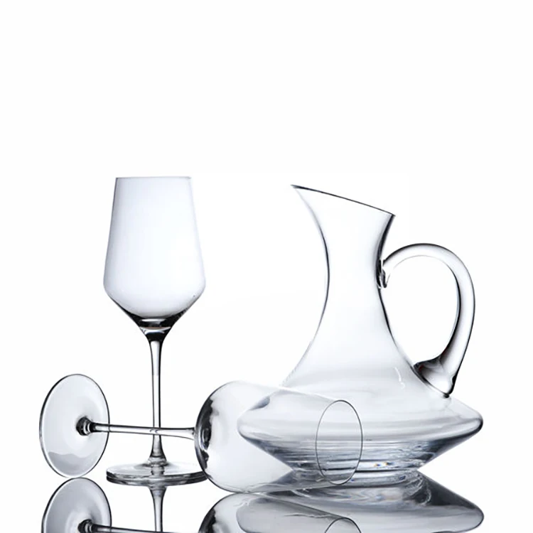 
1500ML Hand Blown Crystal Wine Glass Decanter Set Glass Wine Decanter Set Crystal Decanter 