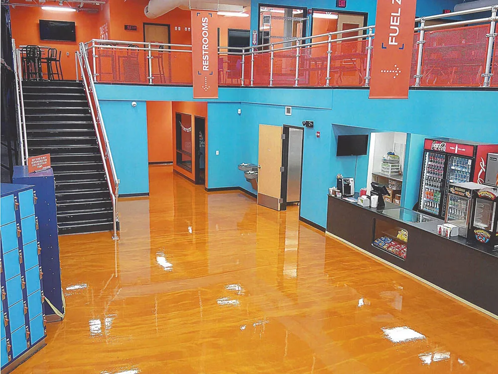 Polyforte metallic epoxy two-component metallic epoxy for floor