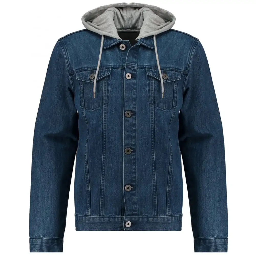 Oversized Wholesale Denim Jackets Men Custom Made Outwear Winter Fashion Street Style Jacket