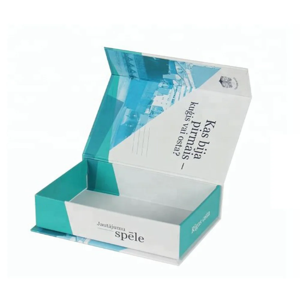 Custom Book Shaped Style Gift Box