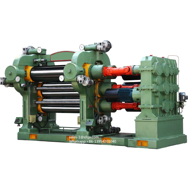 High Configuration 4 Rolls Rubber Calender Machine With CE