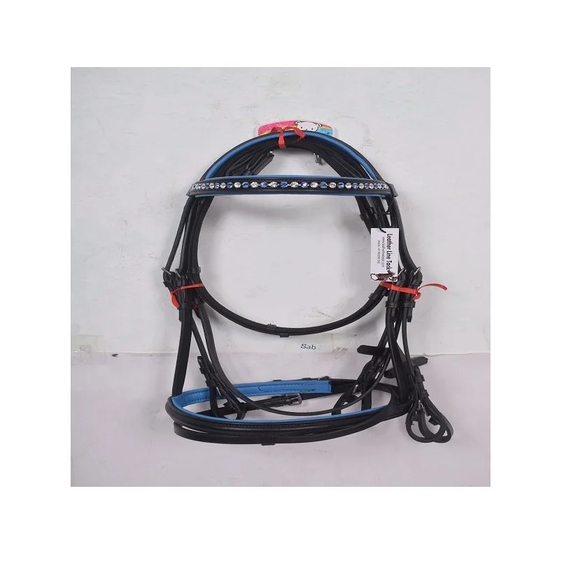 
Rose Gold Cut Back Horse Bridle 