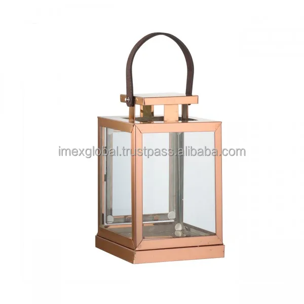 Iron Brown Finishes Candle Lantern With Hook Handle High Quality And Best Manufacturing In Whole Sale Price Top Selling Lantern