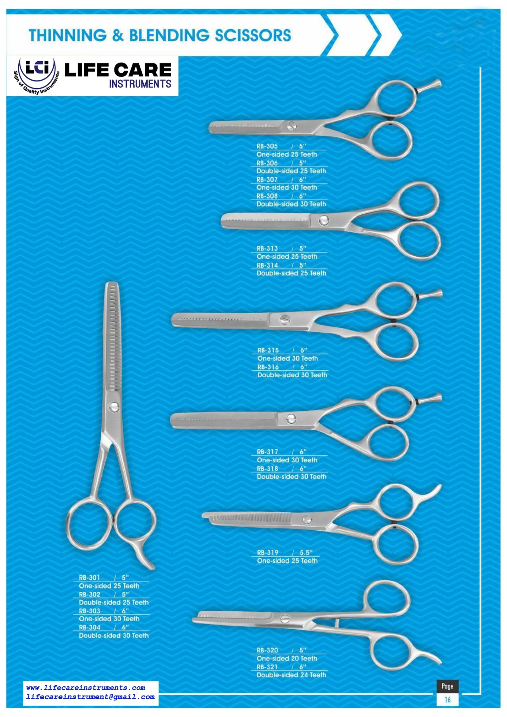 
Best Quality Barber Hair Cutting Thinning Scissors 