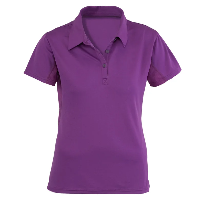 Custom Oem Women Office Uniform Design Polo Shirt Printed Golf Shirts Polo T Shirt Clothing Quantity
