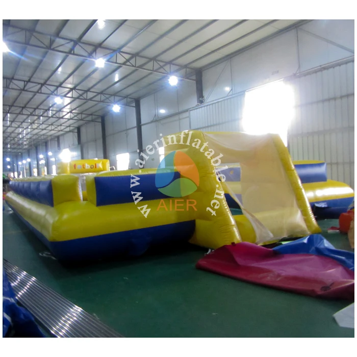 Inflatable Football Field Area for Sport Playing PVC Water Proof & Fire Resistance Suit Blower & Repair Kit Aier05-x01 Optional