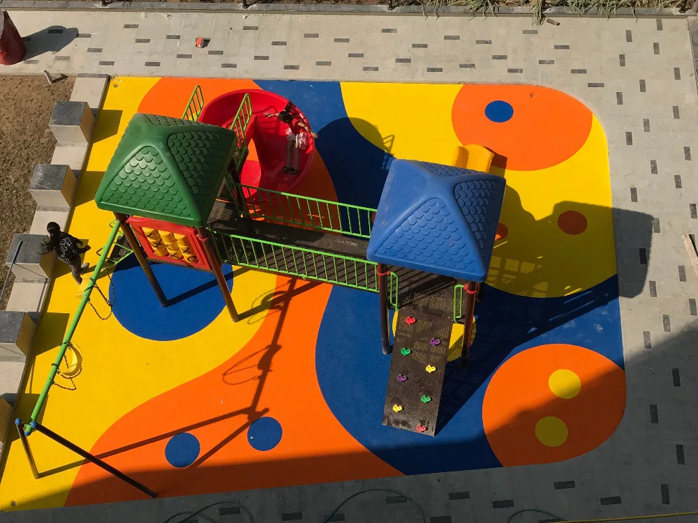 Producer of Top Quality EPDM Rubber Granules for Kids Play Area