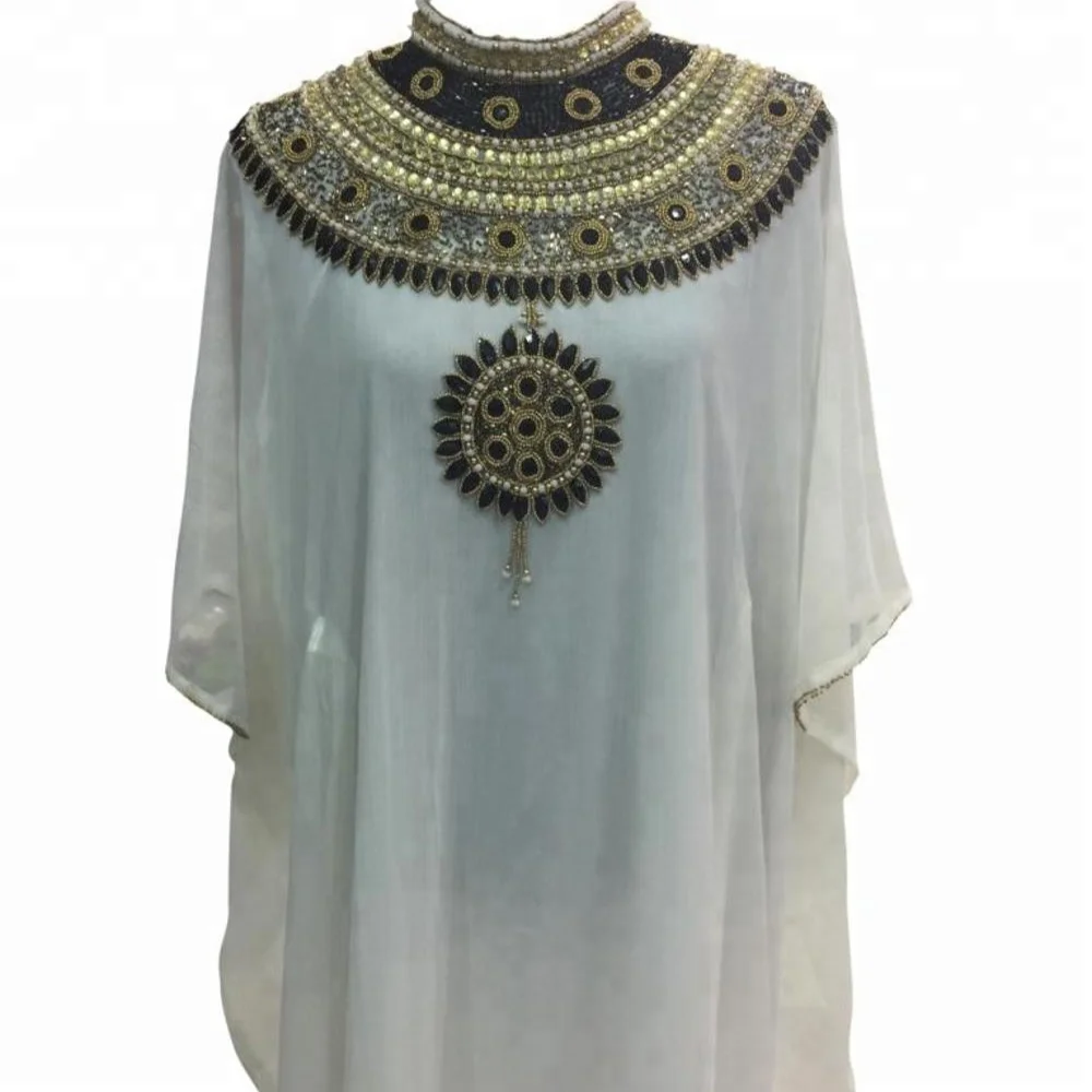 Muslim Bridal DORISQUEEN Drop Shipping Wholesale Floor Length Long Kaftan 2024 Traditional Muslim Evening Gown