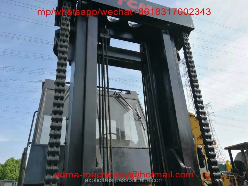 Japan 25ton Used Forklift TCM Forklift 25 ton Forklift Truck For Sale