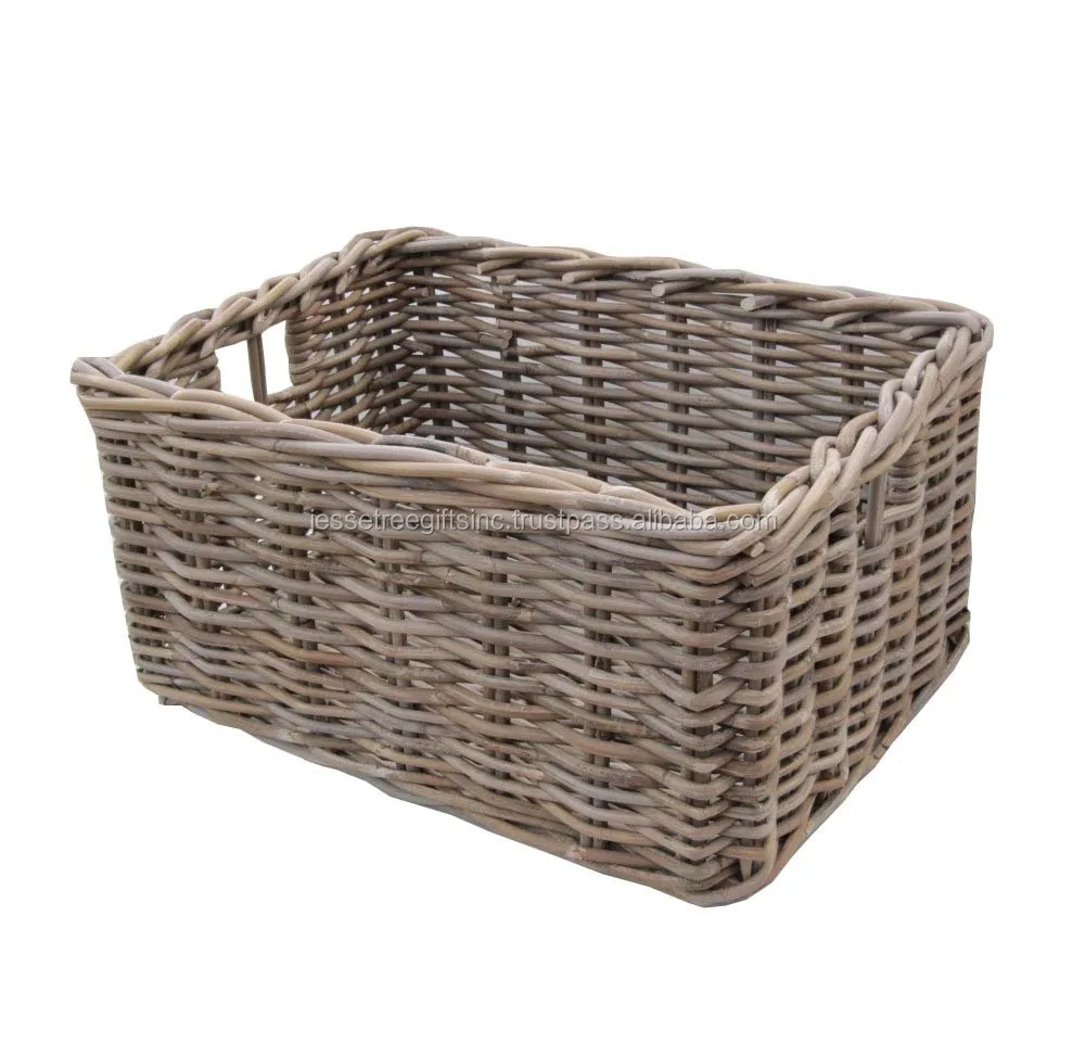 Плетеный корзина багажник