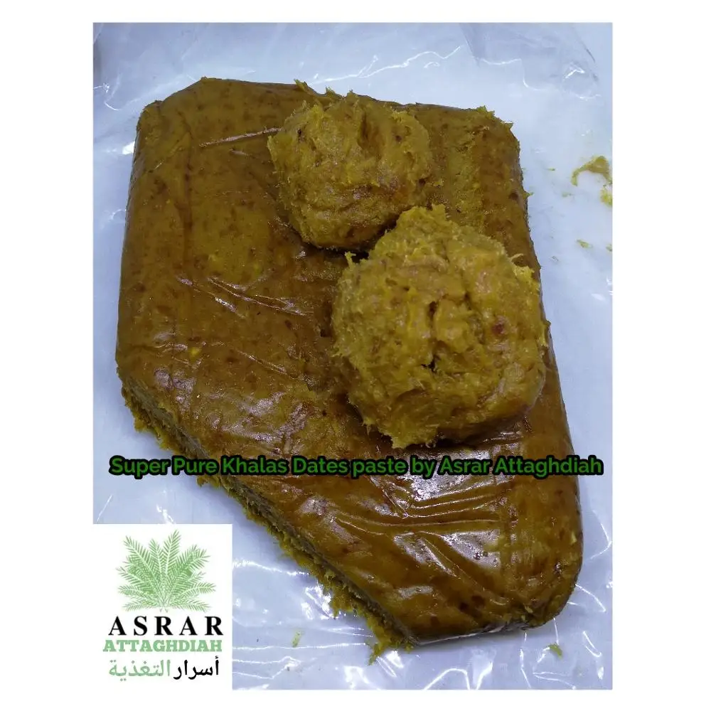 
Super Pure Khalas Dates Paste | 100% Premium Natural Saudi Khalas Dates Paste 