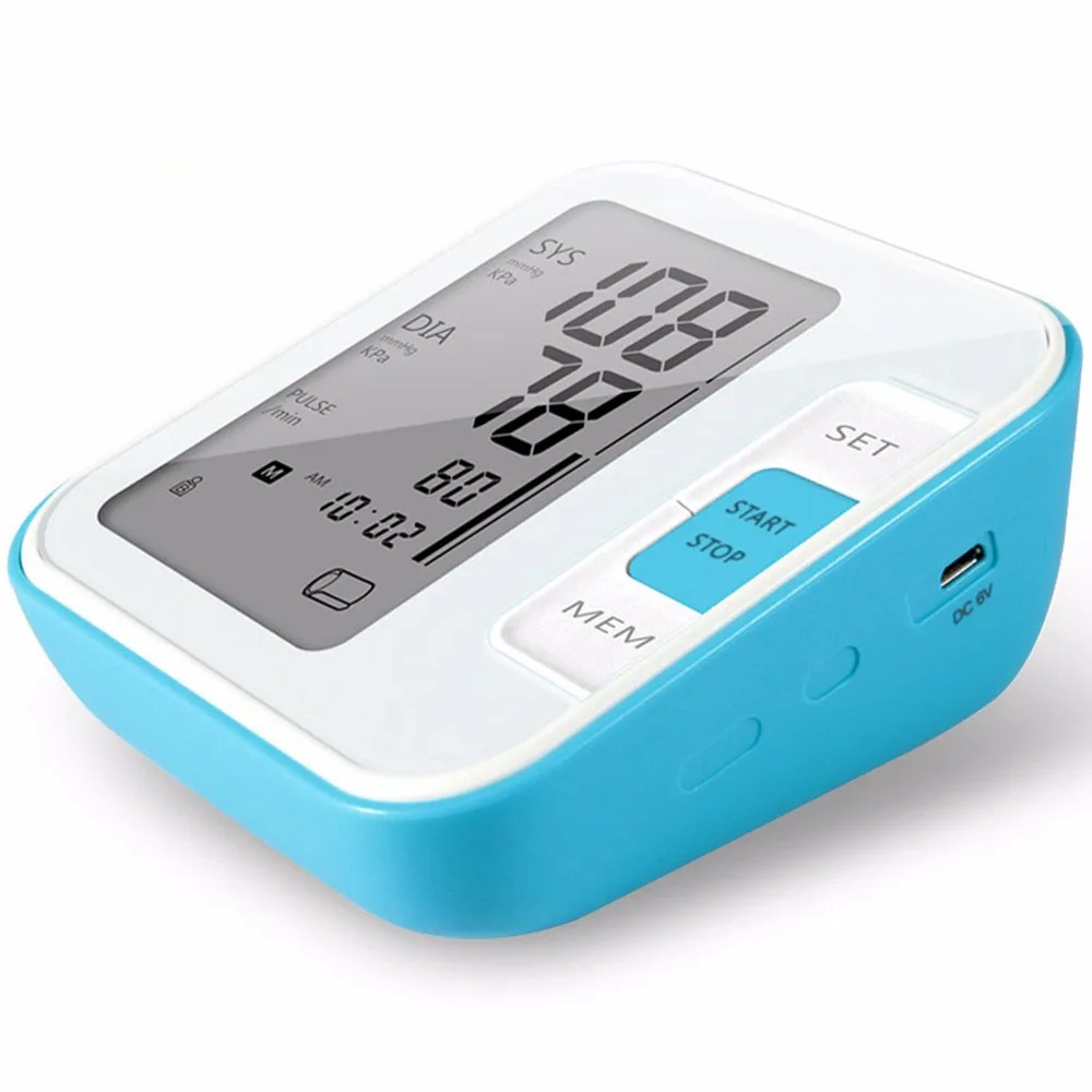 
Medical Supplies Cheapest Digital Blood Pressure Monitor Arm Type Made in China Monitor de pressao 