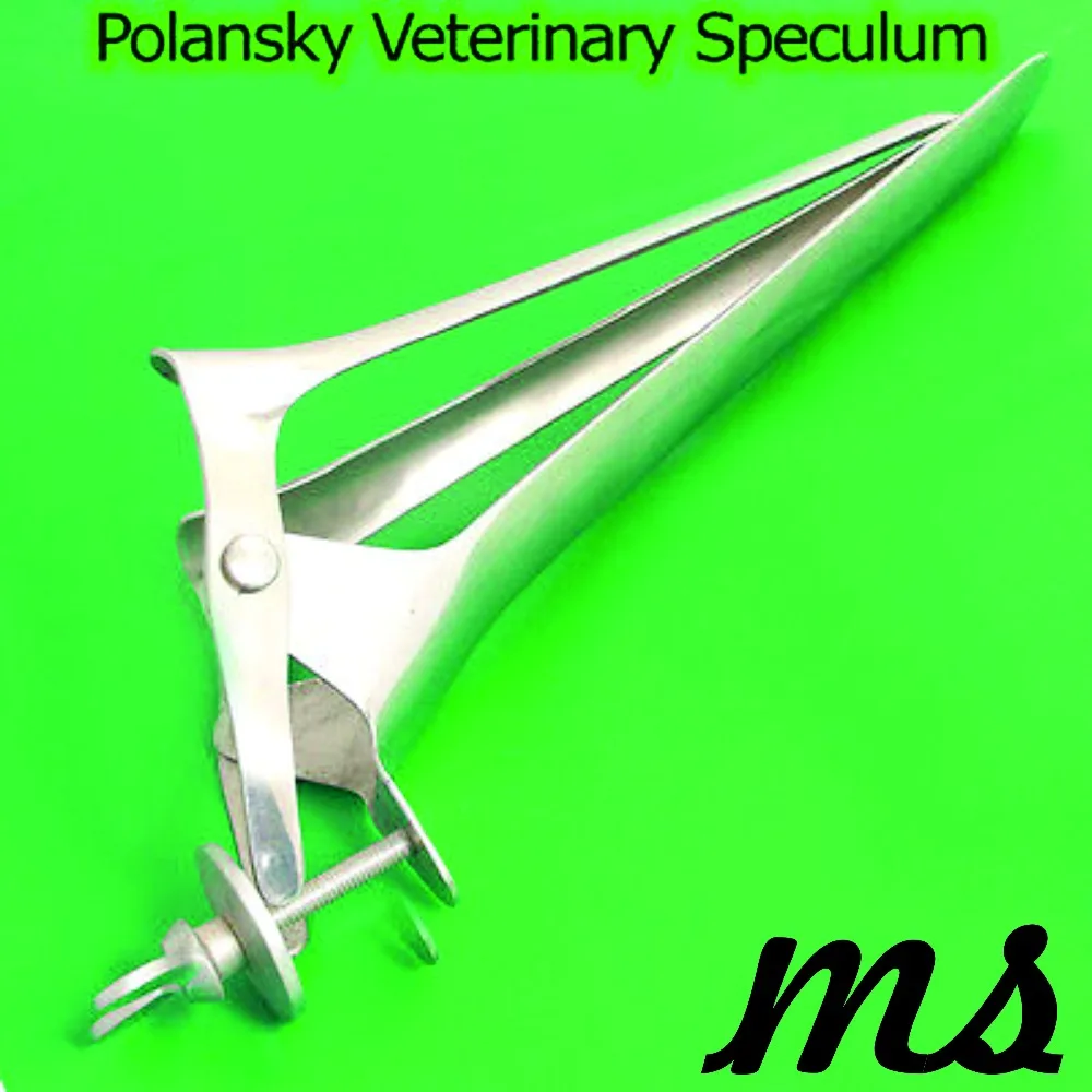 
Polansky Veterinary Speculum 27CM & 35CM 2 UP & 1 DOWN BLADES 