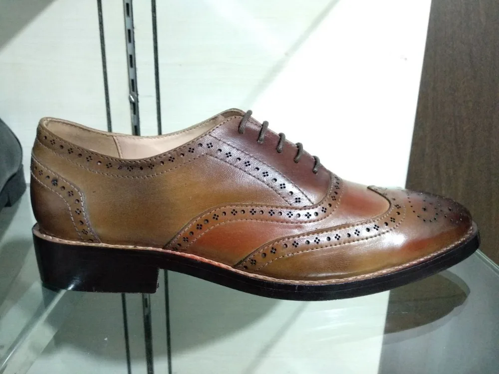 
GOODYEAR WELTED 100% HANDMADE FULL LEATHER SHOE 
