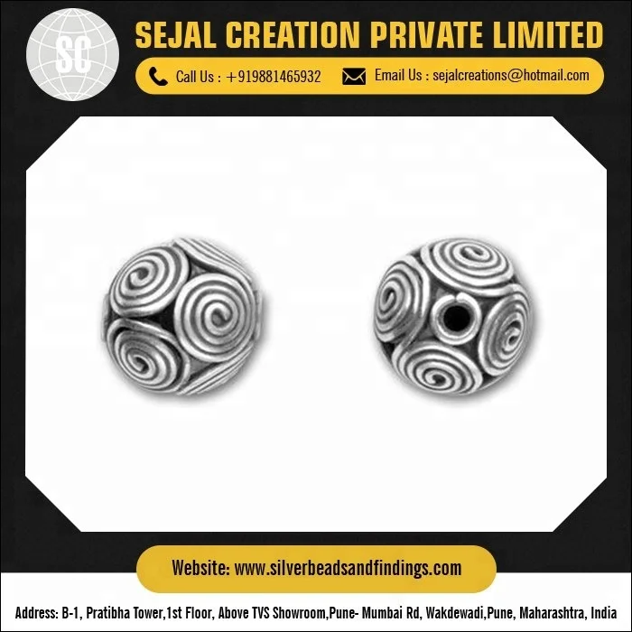 
925 Silver Beads,silver beads wholesale,silver beads for jewelry making 