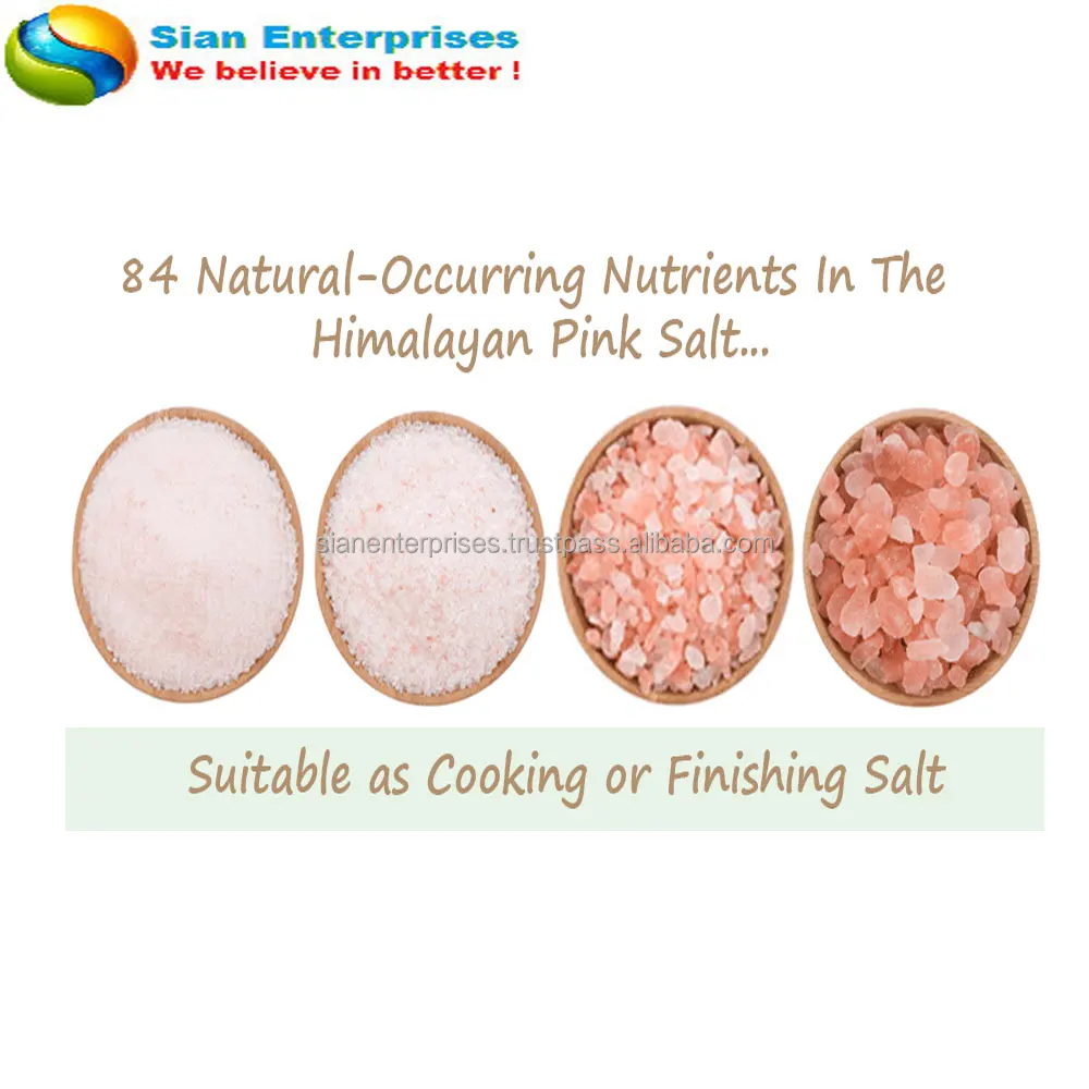 
Pink 1-2mm Fine/Coarse Himalayan Salt (food grade)-Sian Enterprises 