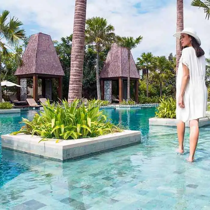 Premium Bali Sukabumi Polished Tiles Premium Floor and Wall Tiles for Exterior and Room Use for Swimming Pool Tile