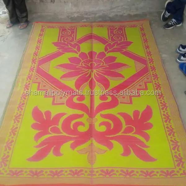 Пластиковый коврик 6x9 цветов