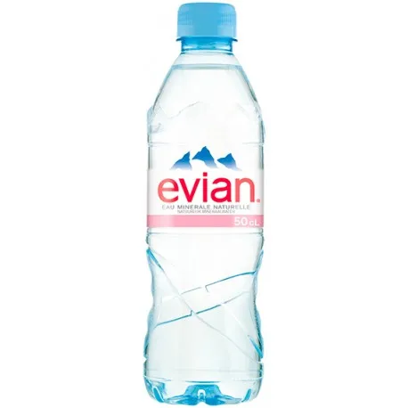 Evian 24x50cl PET Bottles
