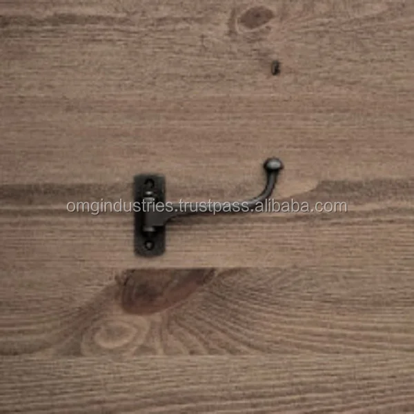 OMG Industries  best sale products Hat & Coat Hook Hanger Cast Iron Antique raw finish cast iron hat & coat hook