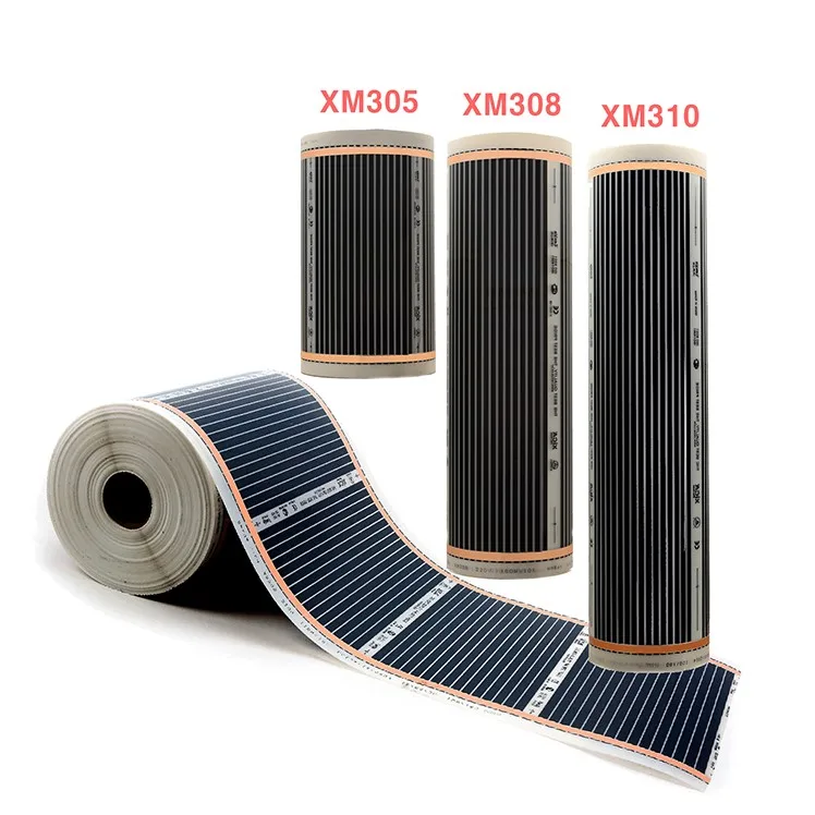 In Korea Best Selling Product Electric Floor Heating film -XM series_3, SASO, CE CERTIFICATION