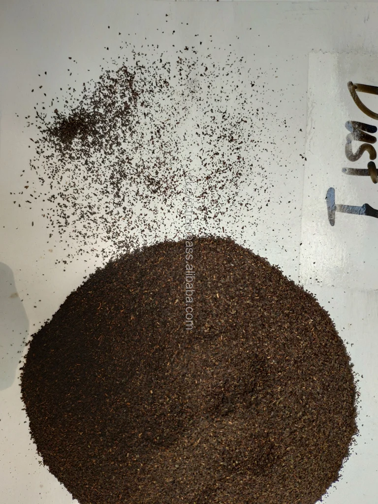 ISO Certificated Black Tea Dust Orthodox Broken leaf Tea Dust 2021 Tea crop