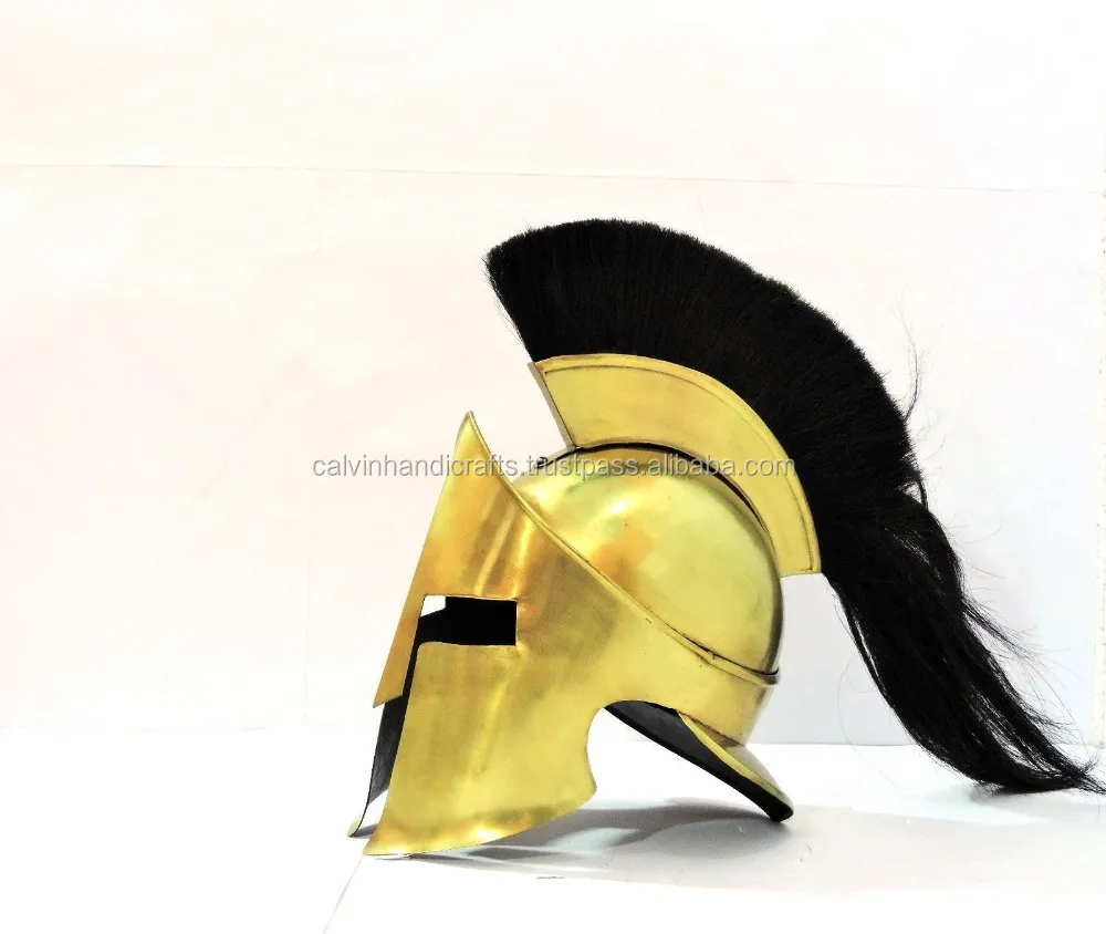 MEDIEVAL ROMAN LEONIDAS HMS SPARTAN ARMOR HELMET COSTUMES CHMH30012