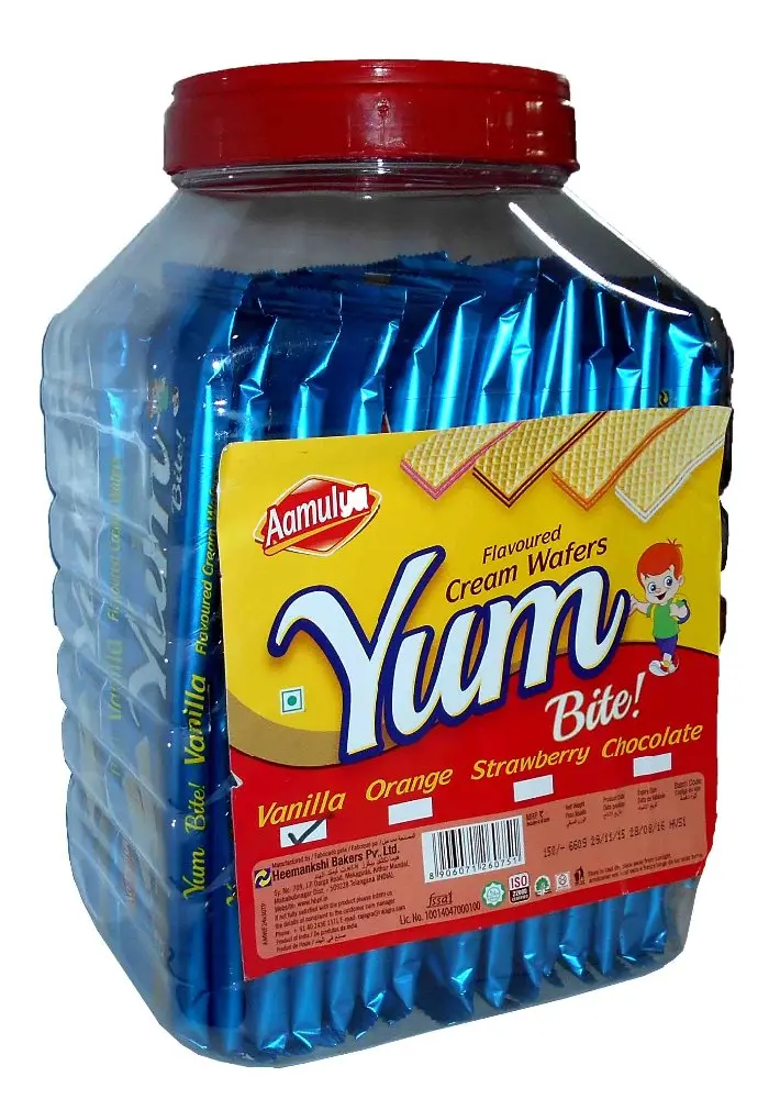 Yum Bite Cream Wafers