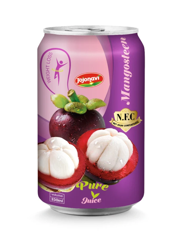 Сок мангустин с клубничным вкусом 330 мл фруктовые соки оптом бренд JOJONAVI