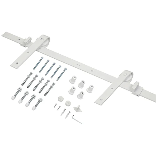 Interior Position Heavy Duty Antique Style Wooden Sliding Barn Door Hardware System Fittings