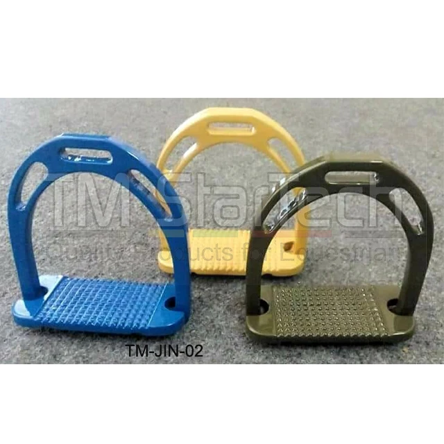 
Aluminium Jin Stirrups Multi Colors 