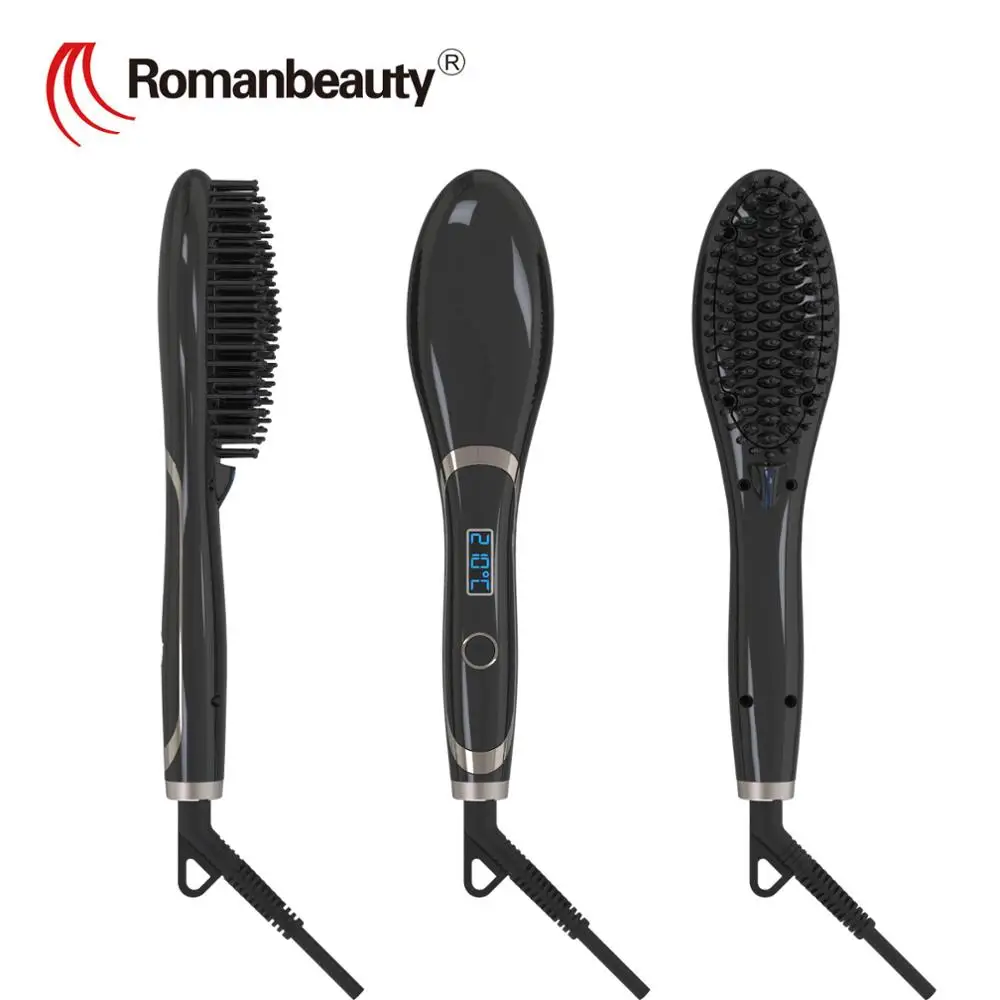 hair brush manufacturing RM-67 hot electric straightening hair brush
